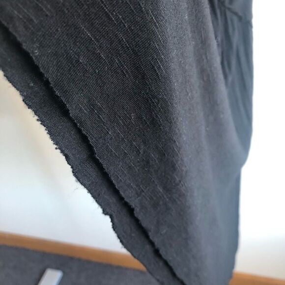 Free People Black Sleeveless Deep V Neck Dress - Picture 5 of 8